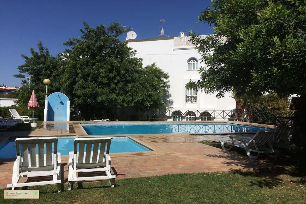 Green Apartment In Tavira Garden Exteriör bild