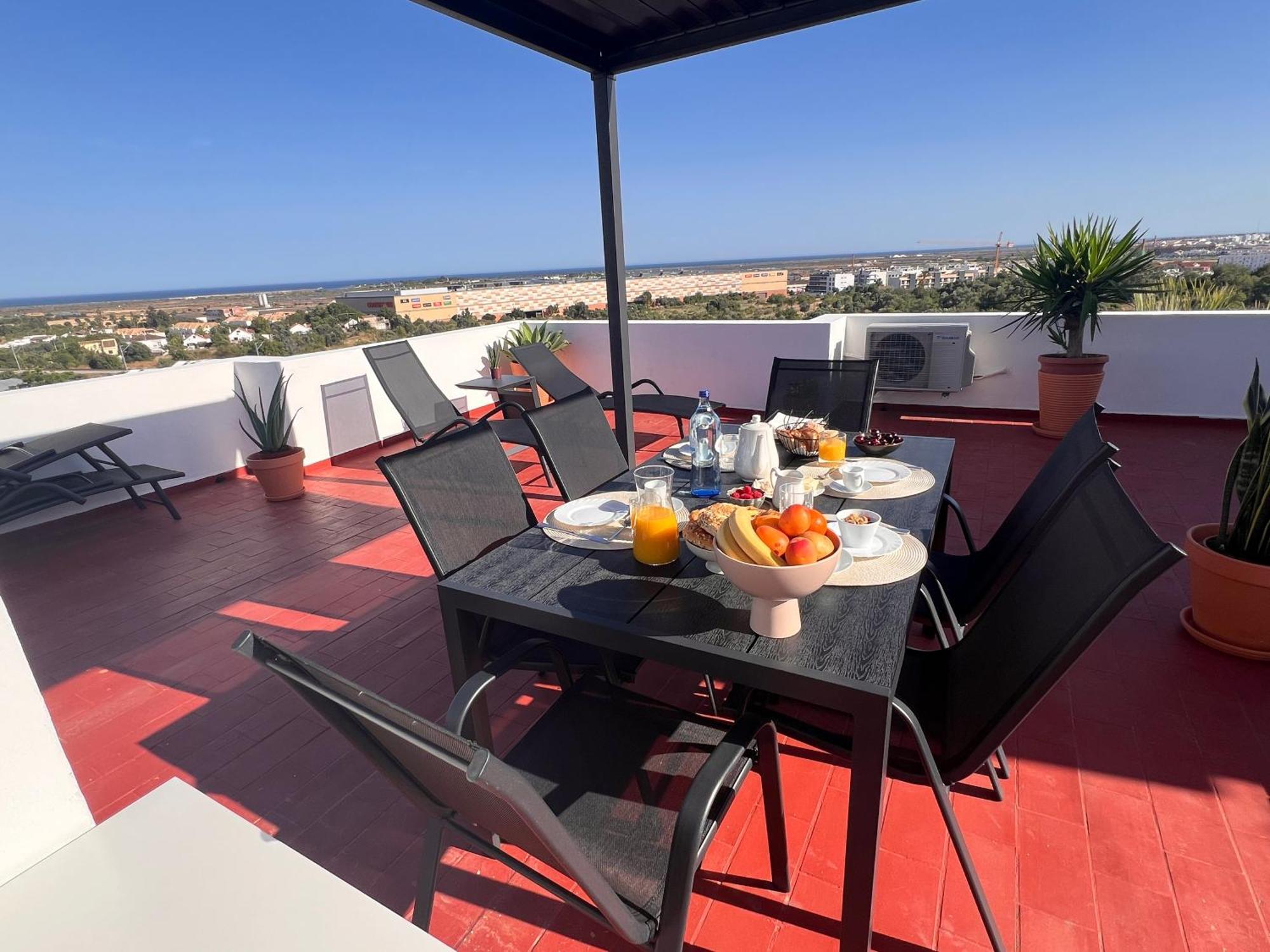 Green Apartment In Tavira Garden Exteriör bild