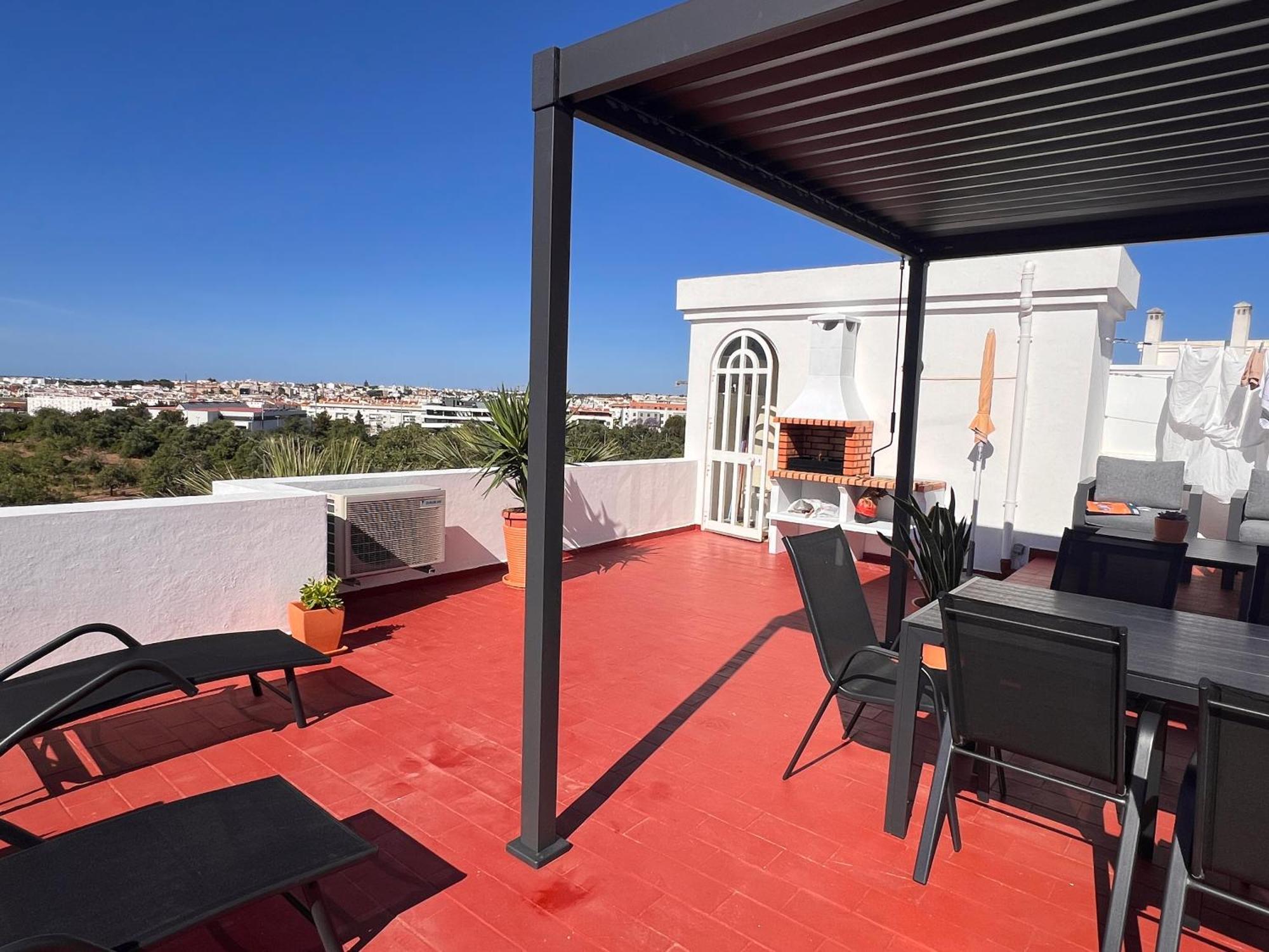 Green Apartment In Tavira Garden Exteriör bild